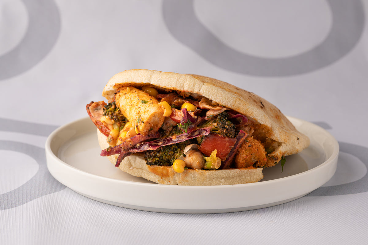 Roasted Veggie Pita