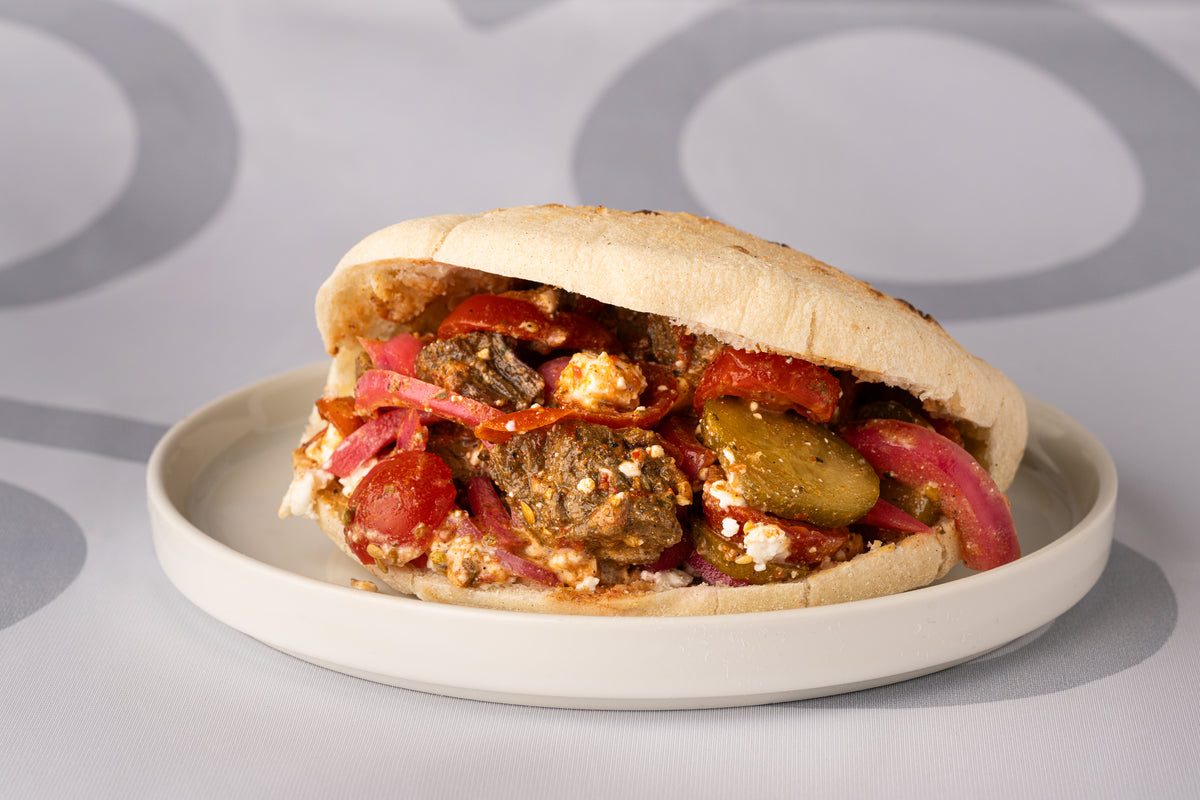 Steak Burger Pita